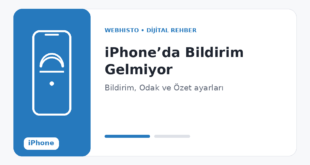 iPhone’da Uygulama Bildirimleri Gelmiyor: Bildirim ve Odak Ayarları